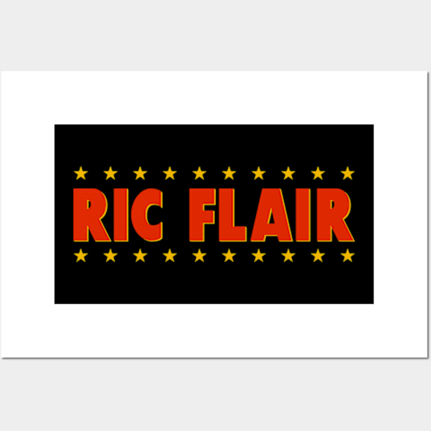 Ric Flair Star Wall Art by Oyeplot